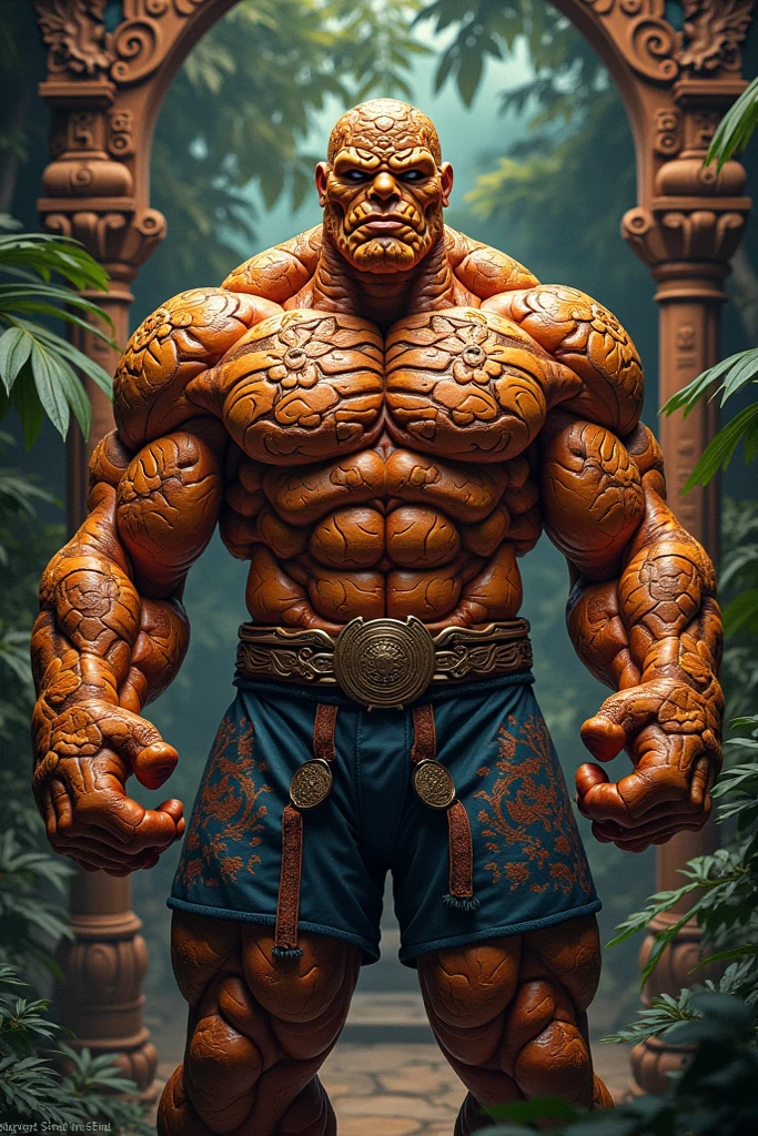 The approaching macho pineapple