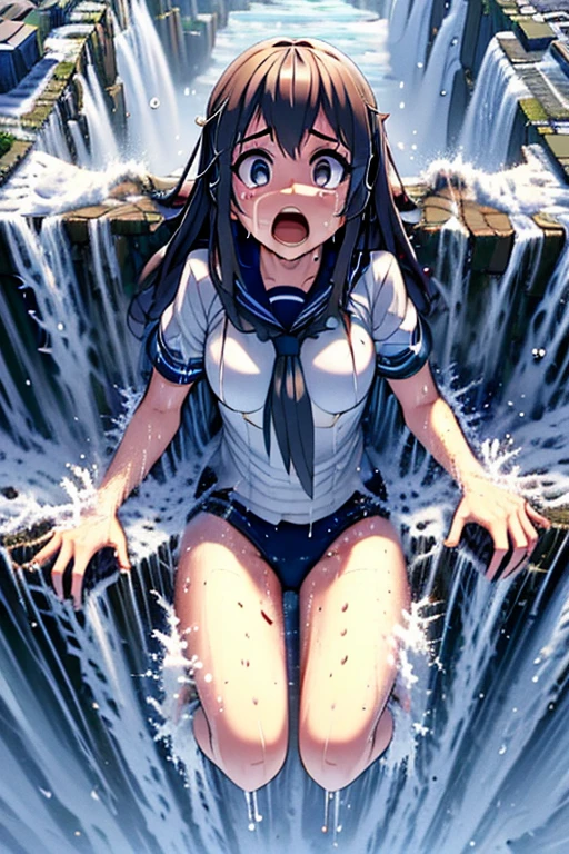 UHigh resolution, retina, masterpiece, Accurate, Anatomically correct, Textured skin, Very detailed, Attention to detail, high quality, Awards, 最high quality, High resolution, 1080P, High resolution, 4K, 8k, 16K、blue sea、Wide sky、deep sandy beach、Cute Girls、(((Completely naked:1.2)))、Sunburn mark、Lay a sheet on the beach、Rest in seat、Prominent pubic creases:1.2、In the heat, Place your fingertips between your legs:1.5,((((Big Breasts:-0.57))))、Beautiful pussy lines:1.5,(Penis insertion),(Penis insertion後に中出し),(Covered in semen),(完全にAccurate男性と女性の解剖学:1.4),(Tie both legs with a rope:1.3),((The cutest girl in the world:1.9)),((Ahe face with creampie,orgasm:1.3)),((hour々Super huge breasts:-0.5)),(((Sweaty,Tsuyudaku,Smeared with sperm:1.5)))
