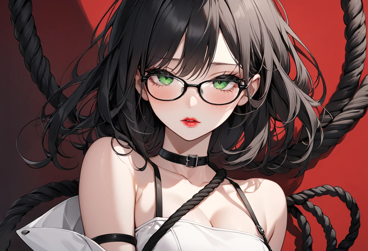 Are you okayですかですか、(best illustrations)、8k UHD resolution、intricate details、highest quality、realistic、Super detailed、best lighting、best shadows、soft lighting、Ultra HD、超realistic、Tyndall effect、Photoreal、(high detail skin:1.2)、 (intricate details, compensate, face to face with the children_v1:0.5), (Are you okay, beautiful and delicate face, Are you okayですか, beautiful and delicate eyes, perfectly proportioned face, high resolution skins, fine skin, Optimal ratio of 4 fingers and 1 thumb, arm under chest, red tattoo on lower abdomen、wow wow, wide hips, smooth abdomen, thin and thin skin, __fashion__, __hair__:1.25)、Digital single-lens reflex camera、 不条理なrealistic作品: 1.3), (maximum resolution: 1.2), (Ultra HDTV: 1.2), cinematic light, fine eyes and skin, detailed facial features, , (sharp focus: 1.2), (focus on face:1.2),perfect style, beautiful face, acura, anatomically correct, Highly detailed face and skin texture, fine eyes, double eyelid, thin eyebrows, glitter eyeliner: 1 natural cheeks, Glossy skin, Fair skin: 1.2, (glossy lips: 1.4),(embarrassed look: 1.2),Highly detailed face and skin texture, fine eyes, double eyelid, natural cheeks, glossy lips: 1.4,exposed cleavage、Bewitching。baby face、Charm、Chest emphasis、(((((round glasses)))), The long-haired、Braid、Ponytail distortion、, Ponytail with a bow tied at the back of the hair,has a huge magic sword、wear a dress made of skeletons、huge solemn expression、body up、Big breasts emphasis, super tight chest, Breast augmentation surgery, The chest is very large and round,tight waist、 meet beautiful girls, looking at girl'body of, in the dark、(detailed spooky background:0.8)、((((red eyes)))), (((devil'Horn)))、(devil'Tail)、wear a dress made of black leather、disaster々Shishi Armor、Long grey hair,Beautiful and delicate skull decoration and fluorescent green magic sword that shines red,disaster々new magic sword、There was a woman wearing a dress and holding a sword and helmet................, witch, , かわいいwitch, 美しい闇のwitch,girl dressed as a black magician,黒い衣装を着たwitch, striking black phoenix dress,