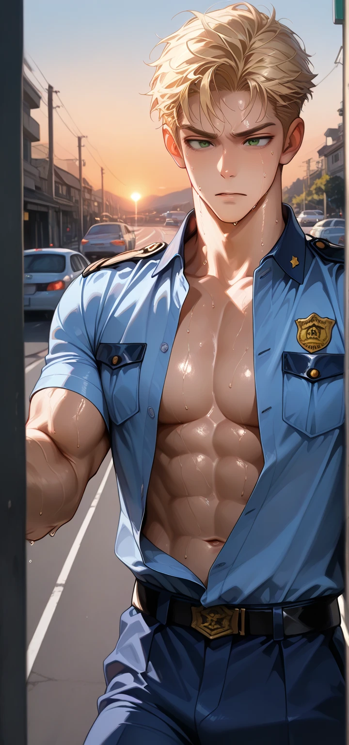 best quality, masterpiece, yaoi, 2 men, handsome man, muscular bodybuilder, mature facial features, ecstatic expression, exaggerated tiny waist, construction safety gear, hardhat, toolbelt, round bubble butt, another man fucks his ass, anal sex, sex from behind, grabs his arms, looking directly at each other, dripping precum, construction site, perfect fingers, sexy, gay, homoerotic, perfection, no watermark, no logo, no signature