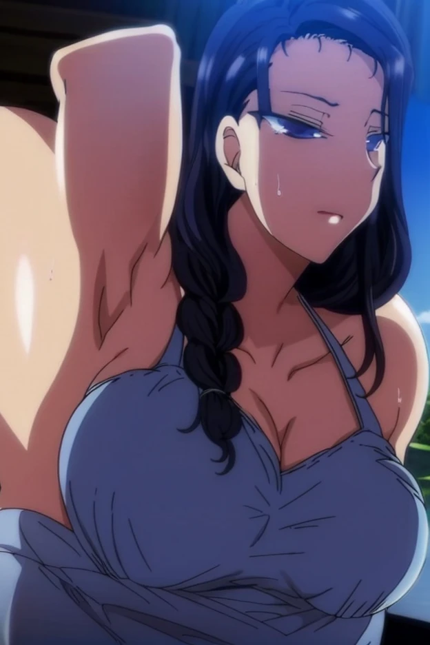 scared expression
open mouth
clenched teeth,(bondage:1.3),(tied up:1.4)AuroraV4, 1girl, solo, looking down at viewer, purple hair, long hair,disqusted,disappointed,naked