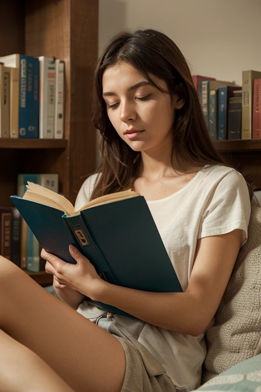 Books flying
