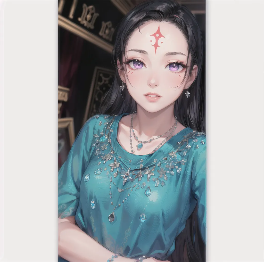 anime girl with black hair and blue eyes wearing a kimono, inspired by Nishikawa Sukenobu, kimetsu no yaiba, female anime character, the piercing stare of yuki onna, inspired by Kusumi Morikage, shuushuu anime image, as an anime character, anime character, from sengoku period, maya fey from ace attorney