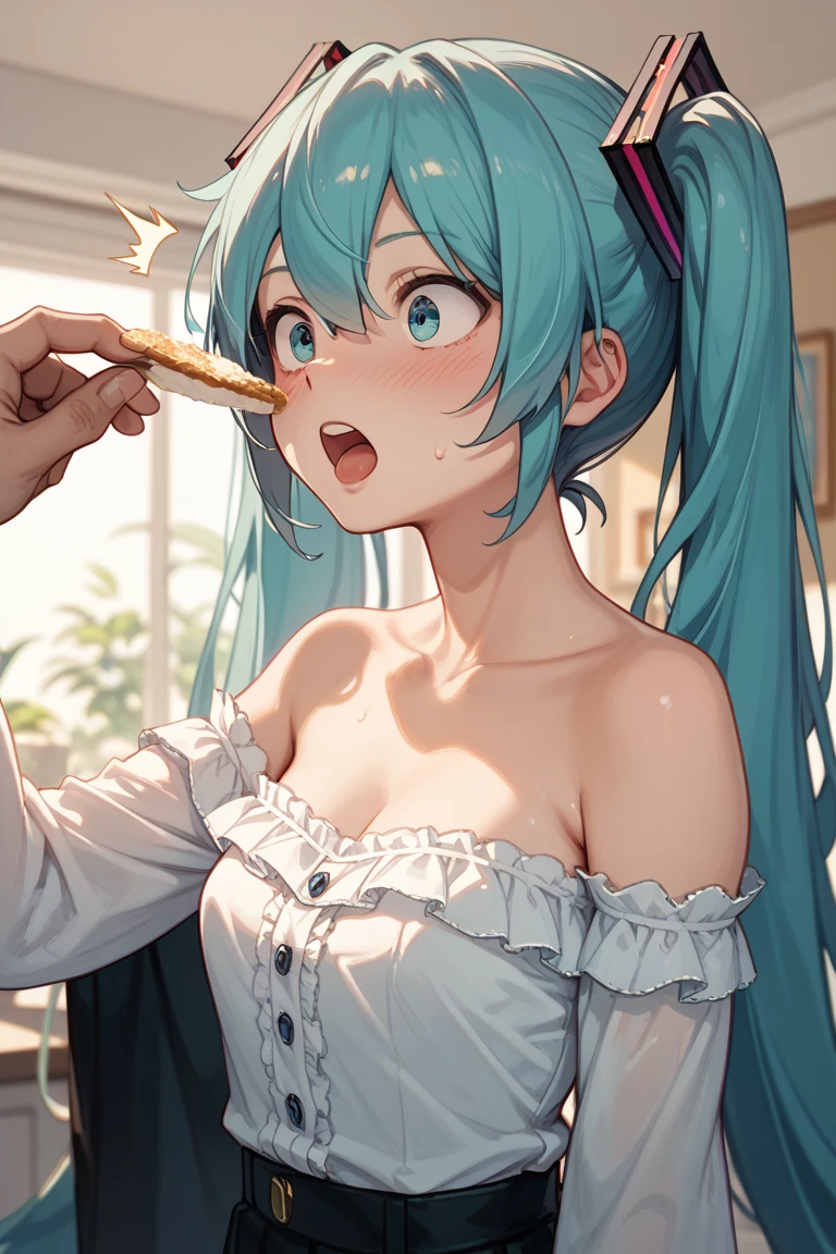 Fairy Forest,House of sweets,World of Sweets,Multicolored sweets,Ruffled apron,Luxurious clothes with a wide open chest,Wavy blonde,yellow-green eyes,red tide,Stick your finger in the white liquid,Look up and smile shyly,Whisk,Bowl with white liquid,Multicolored cookies,Icing cookies,decoration,Cookie Man,AHE Face,SEX,White liquid on the chest,Nipple bumps,The face and chest are drenched with white liquid,A drooling face of pleasure,Tears,Stick your buttocks out high,Underwear with plenty of lace