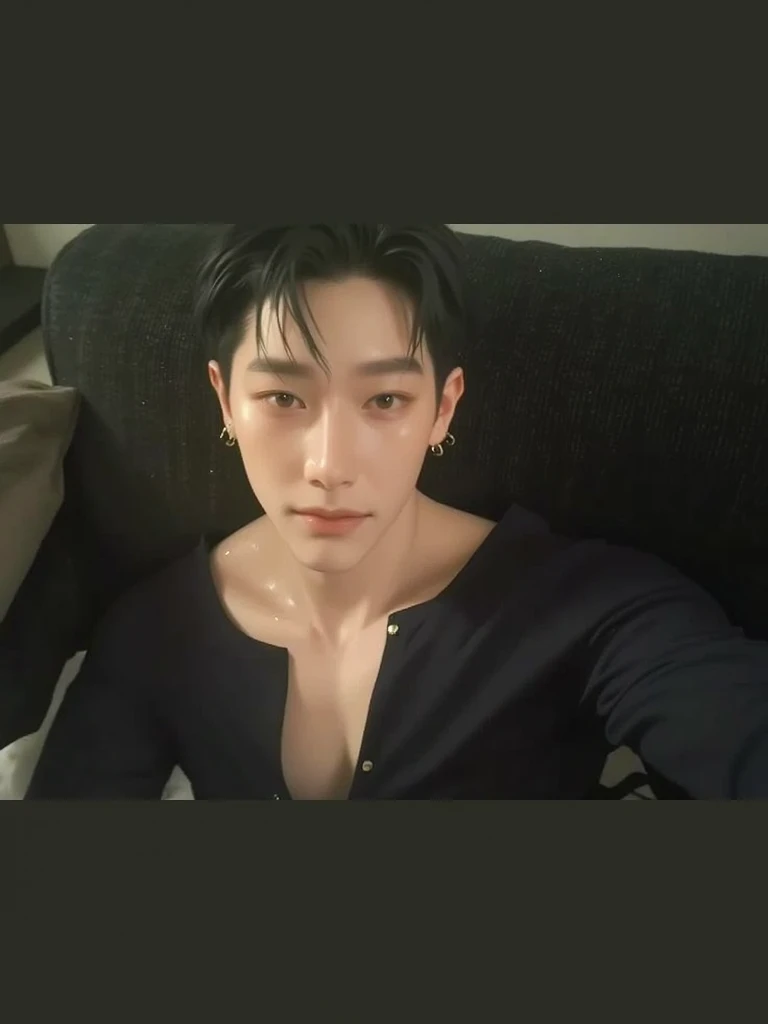 Jeon wonwoo, full lips, foxy eyes