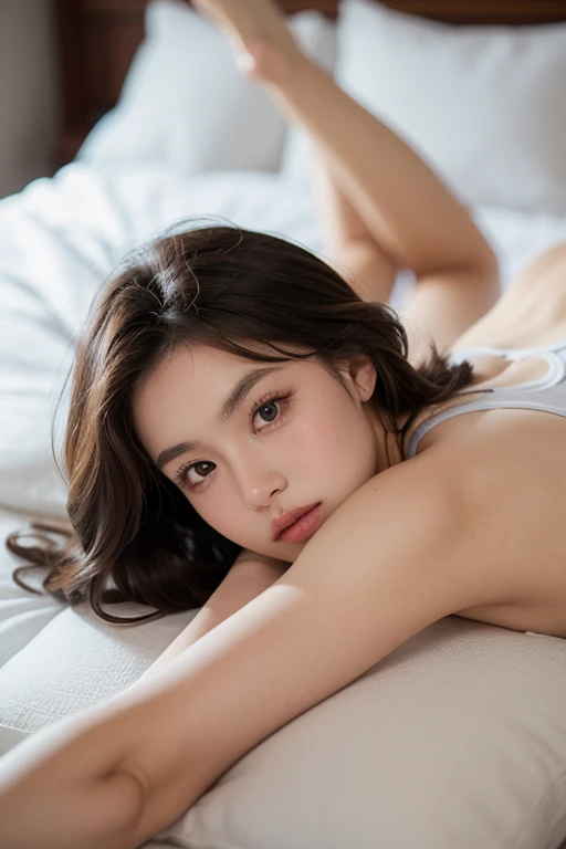 a nude woman with hairy pussy and huge , highly detailed, realistic, 8k, photorealistic, hyper detailed, masterpiece, cinematic lighting, dramatic shadows, beautiful face, detailed eyes, long eyelashes, sharp focus, vibrant colors, glossy skin, smooth skin texture, sensual, elegant, alluring