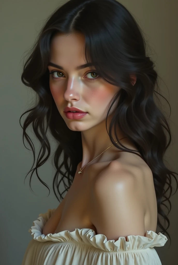 A woman
