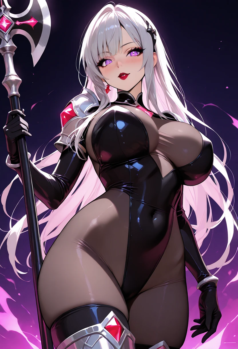 (intenseglare), Altera(Fate Grand Order), brown skin, glowing_eyes,master piece, best quality, official art, 8k wallpaper, highly detailed, illustration, beautiful eyes,soft smile, ink wash painting,small breasts, 1 girl, full body, realistic,red eyes,