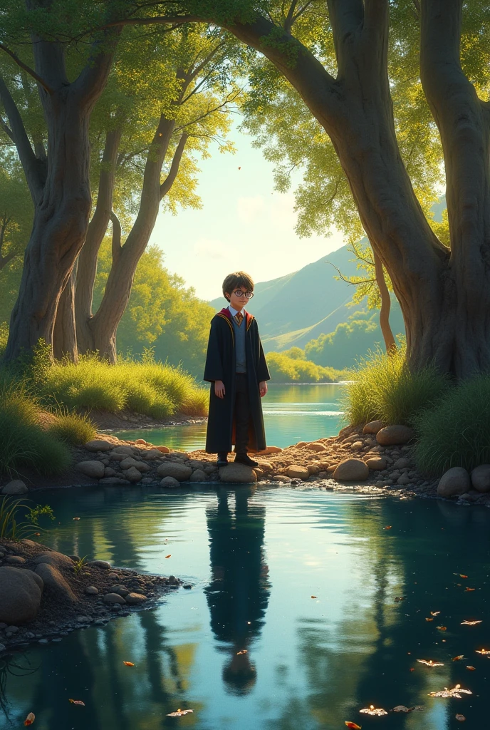 (cbzbb:1.25), The cutest frodo baggins cartoon portrait illustration, artstation, CGI_Animation,