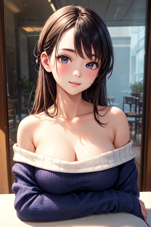 (masutepiece: 1.3), (max resolution: 1.2), (Ultra HDTV: 1.2), cinematric light, 8K resolution, Detailed eyes and skin, detailed facial features, Perfect limbs、Perfect fingers、Anatomically accurate body, Fingers in natural shape, Realistic texture, (Focus on the whole body), Perfect Style, (Beautiful face, kawaii eyes, Clear eyes、realisticeyes), acurate, Anatomically correct, Highly detailed facial and skin texture, Detailed eyes, Double eyelids, Thin eyebrows, Glitter Eyeliner, Natural cheeks, Glossy skin, Fair skin: 1.2, (Glossy lips: 1.2), (#Slim waist), cleavage of the breast, Full body like, (Firm chest, large udder:1.3), (Neat and clean woman, Cheerful woman:1.5), 20yr old, 1 persons, bangs flowing diagonally, light chestnut hair, Curled hair,(sleeveless, Tank tops, JINS:1.3), (Room at home:1.2),