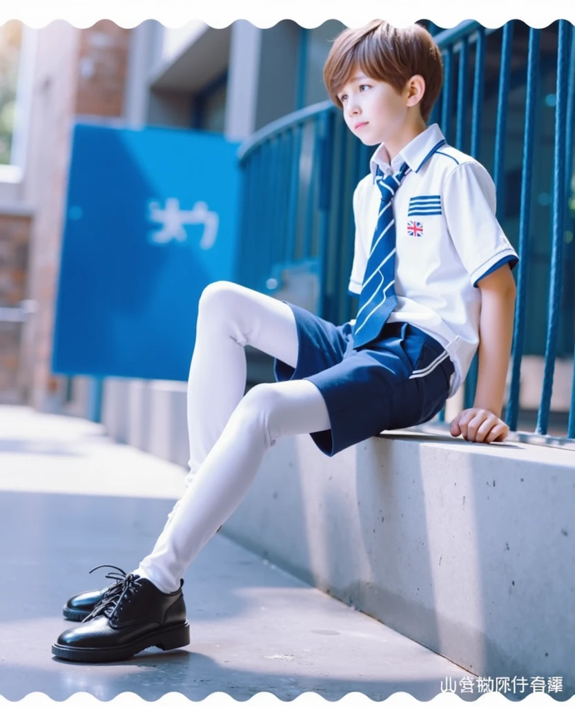 Elementary school boys　Hair on the legs