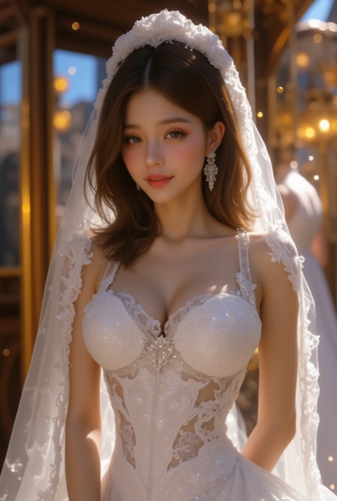 (Original photo, best quality, full body photo): This image is a stunning full body shot, captured with the utmost care using a high-end DSLR camera. The best quality settings were employed to ensure every exquisite detail is preserved in its 8k ultra high definition glory. The photo boasts an authentic film-like texture courtesy of the film particles, adding to its inherent realism.
(Realistic, photo fidelity: 1.3): The girl in the photo is a beautiful embodiment of realism and photorealism. Her delicate features are crafted with extreme precision, showcasing intricately detailed exquisite details. From her sparkling eyes to her ro