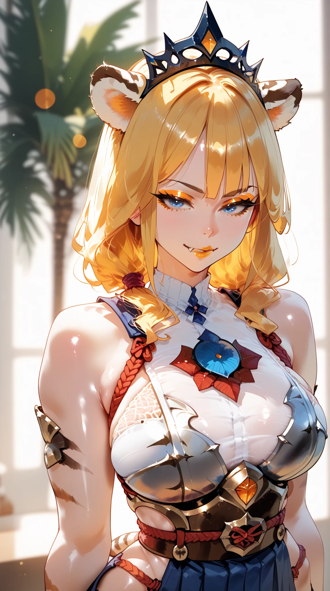 girl with long hair, hair blonde, beautiful blonde, sultry gaze, lovely eyes, de bikini, bikini preto, provocative smile (blonde hair) lot of details na roupa, detailed light and shadow, 8K, Perfect anime, sexy girl, big boobies, very sensual, anime fine lines, perfect strokes, ecchi, very beautiful, lot of details, Realistic Anime, details in hair, 8K, sexy girl, big boobies, very sensual, anime fine lines, perfect strokes, ecchi, very beautiful ((bikini)) wearing swimwear, beachfront