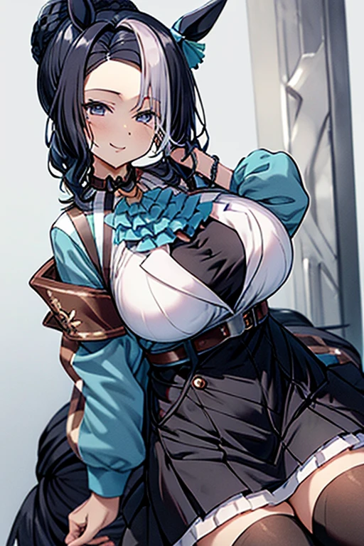 (QUALITY:0)
8k, 8k wallpaper, (an extremely delicate and beautiful:1.1), (beautiful detailed eyes:1.4), (best illustration:1.2), (best quality:1.3), (best shadow:1.1), (cinematic lighting:1.2), detailed eyes, (detailed_light:1.1), (dreamy:1.1), (extremely detailed CG unity 8k wallpaper:1.1), highres, (masterpiece:1.3), official_art, ray tracing, (stylized:1.2), trending on artstation, (ultra_detailed:1.3)

(STYLE & COMPOSITION:0)
1girl, (from_above, full_body:1.4), solo

(POSE & EXPRESSION:0)
blush, head_tilt, legs_apart, lips_apart, looking_at_viewer, standing, unamused

(CHARACTER:0)
Blue_eyes, dark_blue_hair, dark_blue_long_hair, dark_blue_ponytail, silk_white_pantyhose, white_stockings, white_socks, bare_shoulders, white_shirt, white_skirt, breasts_apart, blouse, white_blouse, fluffy_blouse, white_robe, ornate_robe, robe, collarbone, high_heels, lips, long_sleeves, makeup, plaid_skirt, high_waist_skirt, shiny_hair, shrug_\(clothing\), (small_breasts:1.4), very_long_hair

(BACKGROUND:0)

(TEXTUAL INVERSION:0)
