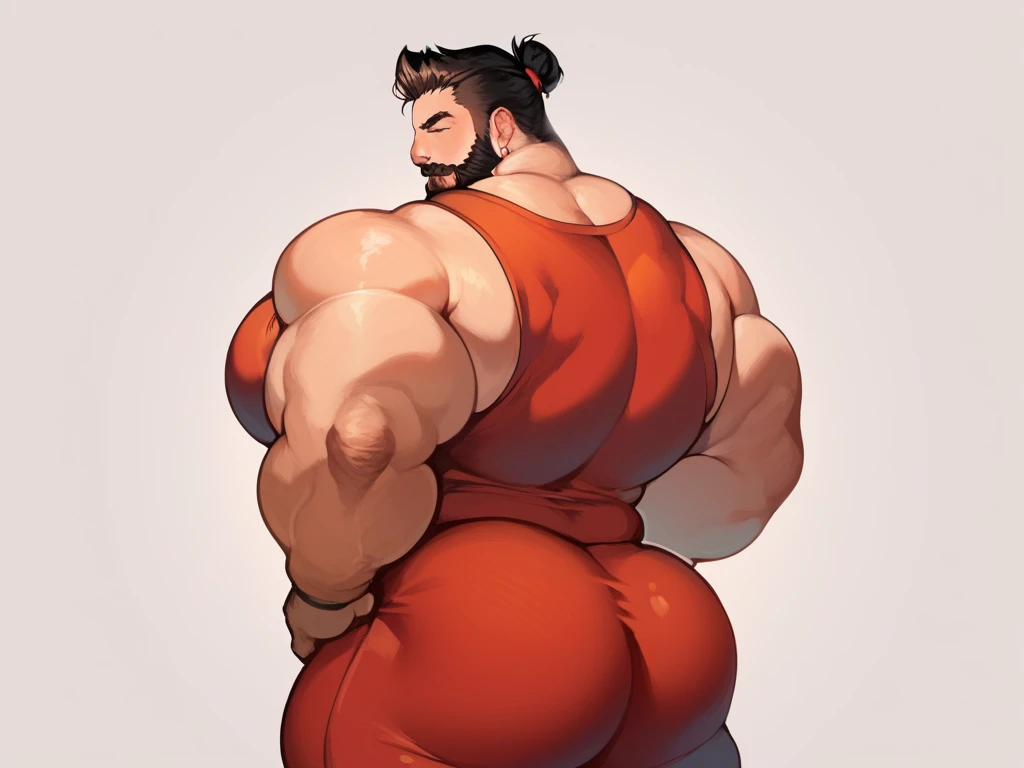 overly muscular Horse, masculine face, perverted expression, prominent veins, huge butt, huge chest (huge: 2.5), muscular thighs, thin waist, full body, bare back, naked, holding his huge penis,, big muscles, nicebulge, sexy pose((fornt view)), white background.