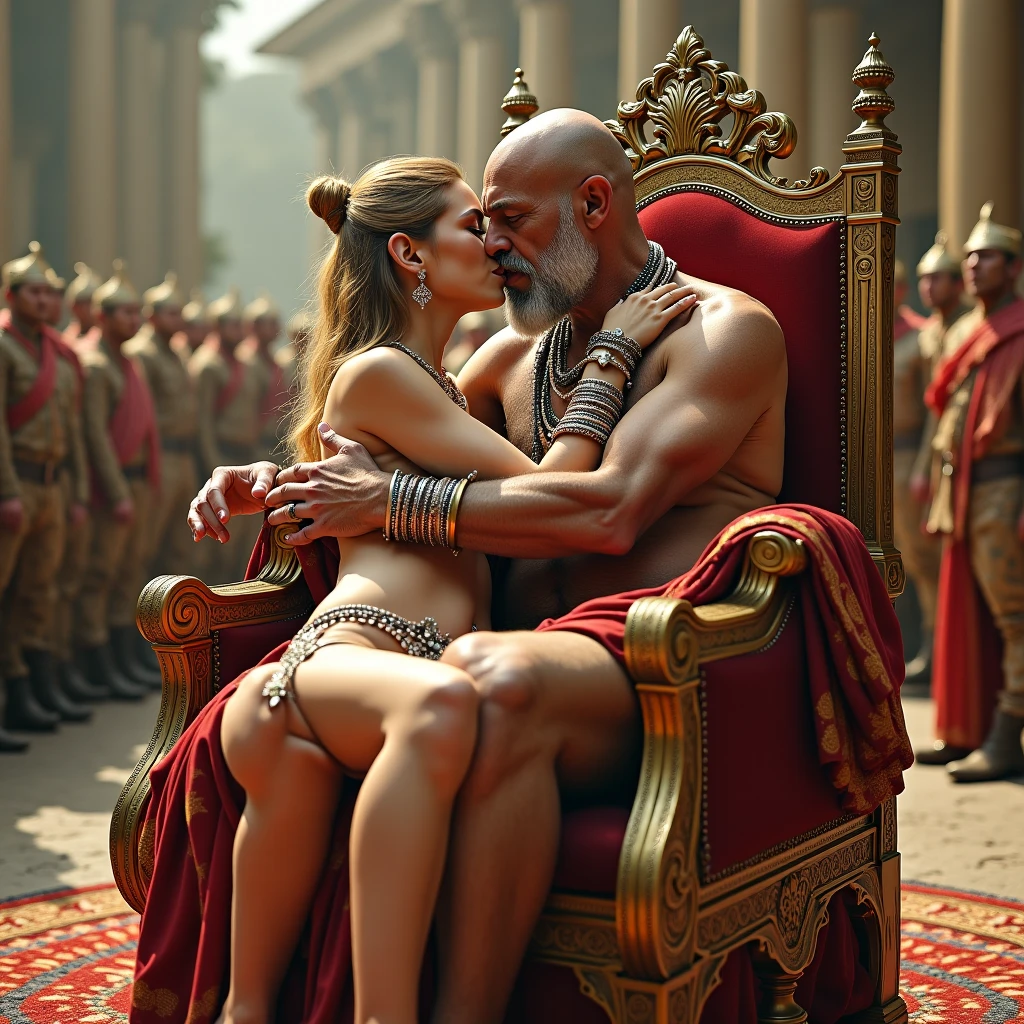 there are many man and a woman in the on the greek market, ground woman background, nude, naked, chicken and dog on ground, greek man with hurricane lamp running, a Greek man walking and debate with another old man, another poor man sitting on floor, female god statue, full body white cloak, shield, bow, sword, white hair, masculine, mature, naked, hairy torso, fantasy, intricate, elegant, highly detailed, digital painting, concept art, smooth, sharp focus, illustration, amor, helmet, sword, shield, Greek god. handsome,painted of rugged zeus and queen hera singing with lia, god of thunder, female greek god, white hair, masculine, mature, handsome, upper body, muscular, hairy torso, fantasy, intricate, elegant, highly detailed, digital painting, artstation, concept art, smooth, sharp focus, illustration, art by gaston bussiere and alphonse mucha, almost naked