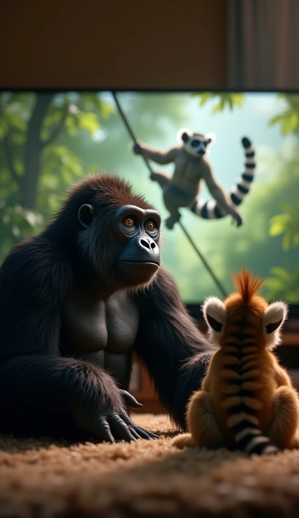 Monk, chipmunk, monkey, monster, concept art, 4k