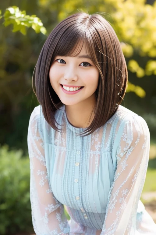 Angle from below、Panty shot(Panty shot:1.5)、garden、Sit on the ground、Three cute 20-year-old Japanese girls with young faces、Panties close-up、Randomly change your hairstyle and hair color、laughing out loud、,Highest quality, masterpiece, High resolution, 8K.