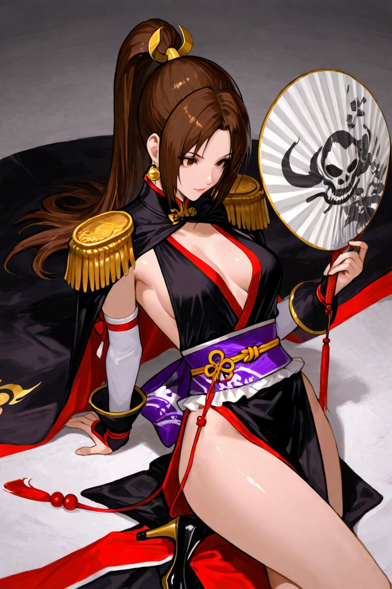 ((Shrine Background))、((Close one eye:1.6))、((Laughing with your mouth open))、((8k)), ((32k)), ((highest quality)), ((masterpiece)), ((超A high resolution)), ((Tmasterpiece)), (((head shot:1.6)))、((8k)), ((32k)), ((highest quality)), ((masterpiece)), ((超A high resolution)), Fine skin、女性1 person、Red dress, No sleeve, usually, ((mai shiranui:1.2)), Expose your shoulders, brown hair, Brown eyes, Long and high ponytail, hair band,  1 person、Age 25, japanese milf, beautiful指, beautiful長い脚, beautiful体, beautiful鼻, beautifulキャラクターデザイン, Perfect Eyes, Perfect Face, jewelry, See-through, smile、hair ornaments, king of fighters,
(Tabletop, highest qualityの, highest quality, beautifully、beautiful: 1.2), Very detailed, More detailed,適切な体のProfessionalポーション,Tabletop,Ultra-high quality output images,High resolution,Intricate details,Very delicate and beautiful hair,Realistic photos,dream-like,Professionalの照明,Realistic Shadows,Focus Only,
(Big Breasts:1.2,) , フローティングスカートFine skinの質感, High quality fabric, Fine metal texture、((beautifullyて濃い顔))、RAW Photos、Professional, Ultra-fine painting, ((alone)), beautiful胸、highest quality, Very detailed, Very detailed詳細, Finer details, so beautiful,(Five Fingers, Four fingers and thumb),Concept Art, Anime fantasy artwork, Detailed fantasy art,8k high quality detailed art, 8 Slim legs, Defined, Defined fingers,((head shot:1.3))