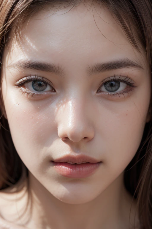 Hello, Can you help me create a hyperrealistic photo of if you were a young woman?, How would you portray yourself?, Thank you