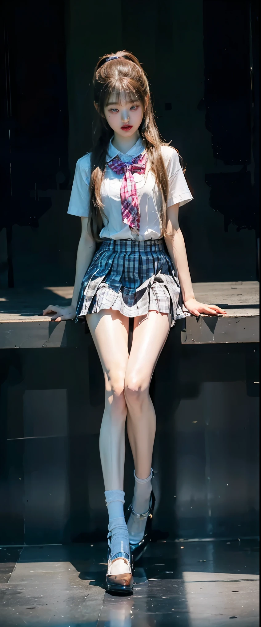 A girl observes the Milky Way, Spread your legs,orgasm,blush, Sweat,Cotton panties、Squat、Look at this、skirt、、Attacked by tentacles、Tentacles wrap around my legs、Tentacles in the crotch、Captured by tentacles、cry、shout、Ecstasy face、skirtの中の触手、Do not run away、Lying down、Torn clothes、skirtの下からスパッツが見えます、Spread your legs、Disheveled clothing、skirtをめくった、