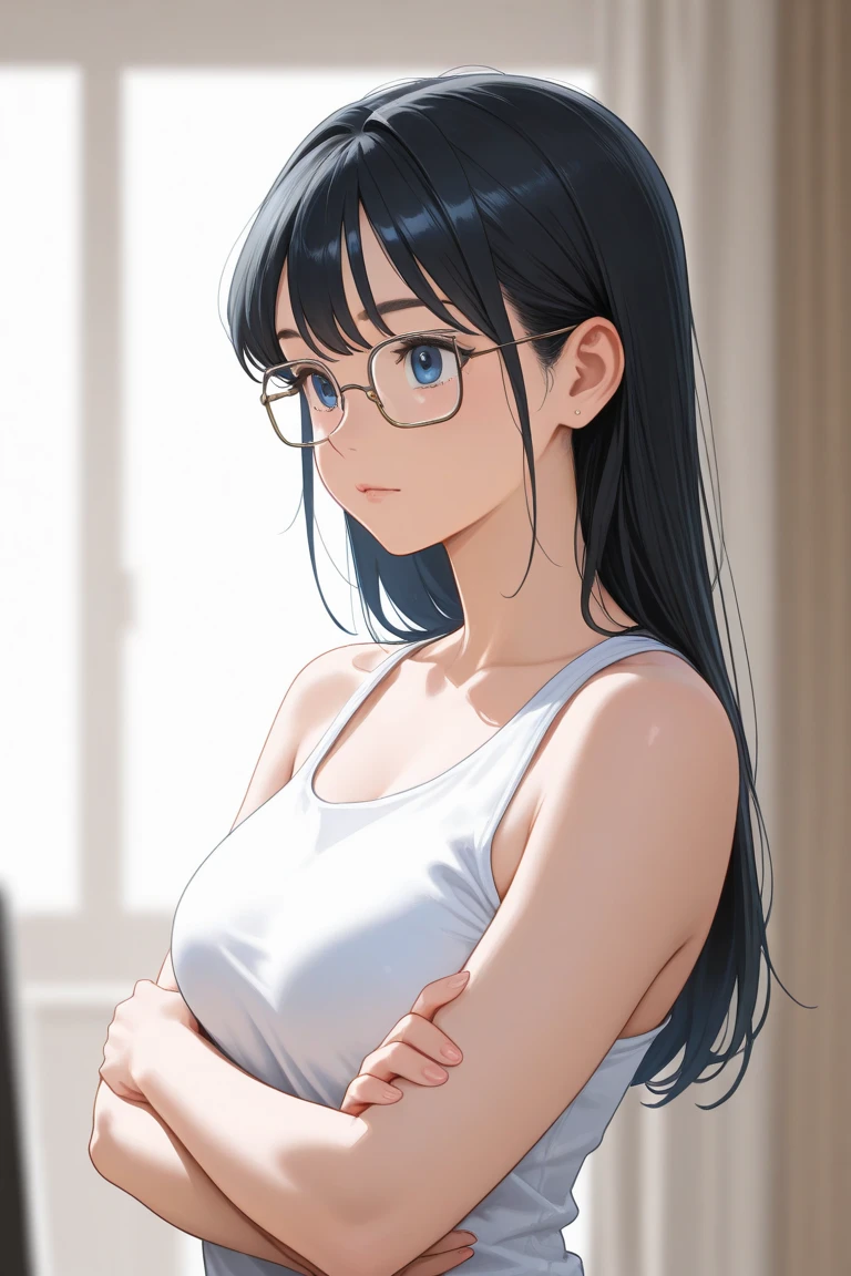 ((highest quality、Masterpiece、High resolution))、(((Zoom photo of upper body:1.95、Looking up、15 years old、Glasses、Idol、Beautiful Skin、semen、Wet body、Wet Hair、Nurse uniform、Cute Smile:2.5、Cleavage、Large Breasts、hospital、Black Hair、Medium Hair)))