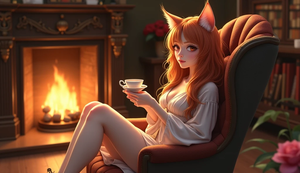 absurdres, best quality, masterpiece, novel illustration, realistic, mediate, highly detailed, (detailed description), holo, wolf_tail, 1girl, wolf_ears, wolf_girl, breasts, steam, , long_hair, tail, onsen, partially_submerged, hair_over_breasts, blush, shiny_hair, convenient_censoring, bucket, animal_ears, water, small_breasts, open_mouth, smile, bath, hair_censor, shiny, brown_hair, holding, cup, sitting, collarbone, looking_at_viewer, (spice and wolf), spicytail, (koume keito),