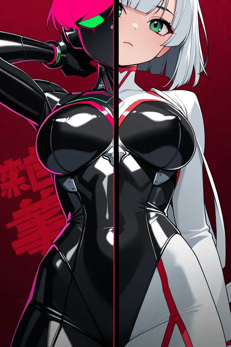 anime girl in latex with a red and black whip, biomechanical oppai, oppai cyberpunk, seductive anime girl, best anime 4k konachan wallpaper, badass anime 8 k, fine details. anime. tentacles, demon anime girl, gapmoe yandere grimdark, mika kurai demon, ayanami, anime monster girl, anime style 4 k