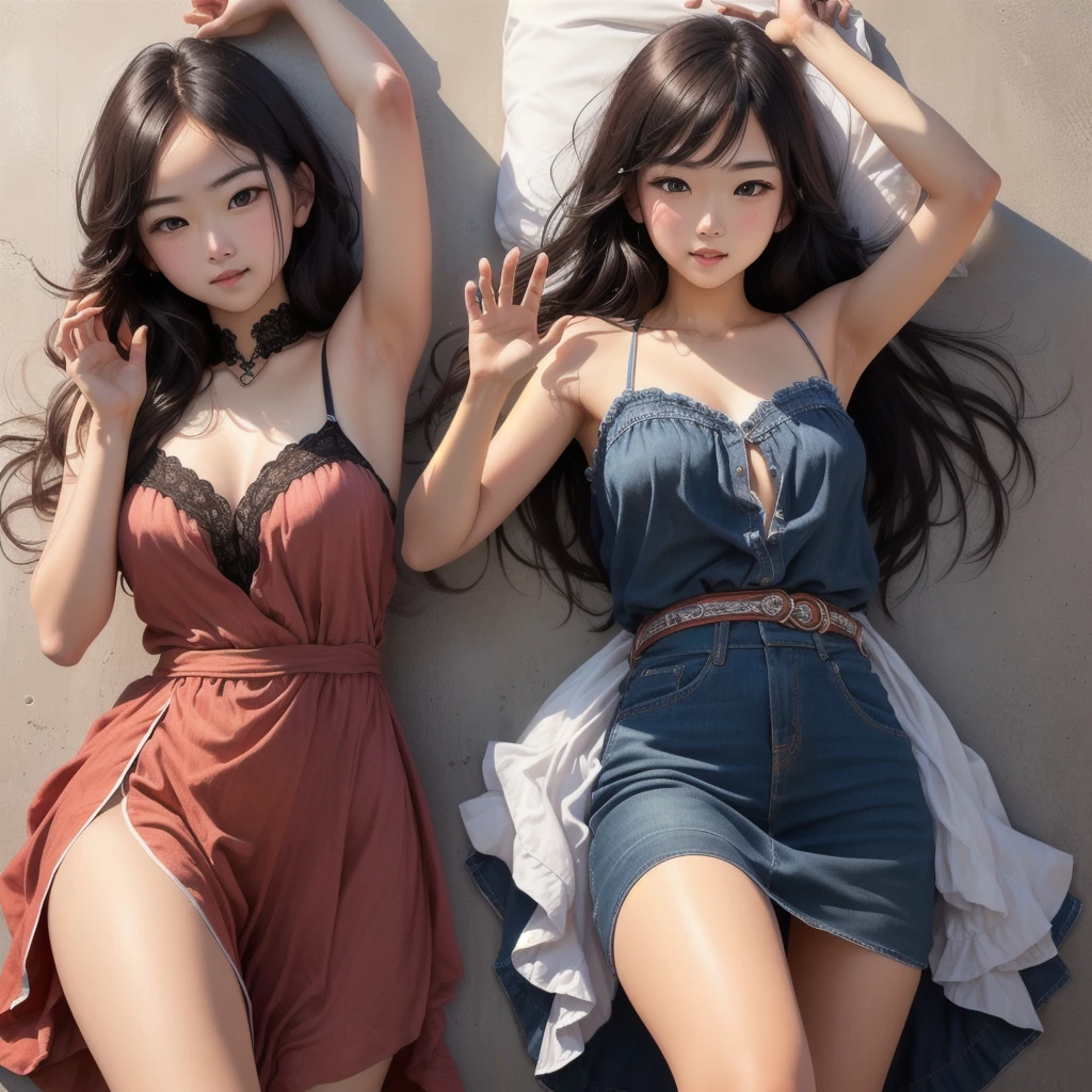 ((Best quality, 8k, Masterpiece :1.3)), 1 solo, Full body, Sharp focus :1.2, Beautiful woman with perfect figure :1.4, Slim stomach :1.2, ((cyan hair, Big breasts :1.2)), body dress : 1.1 , (Night city view, Bedroom :1.1), Highly detailed facial and skin textures, Detailed eyes, Double eyelids, big breasts, White t-shirt with cynix logo, Clean clothes, white t-shirt, exposed cleavage, (Short black pantyhose ), sweet smile, T-shirt, beautiful pose, hair tying pose, (cinematic filter)