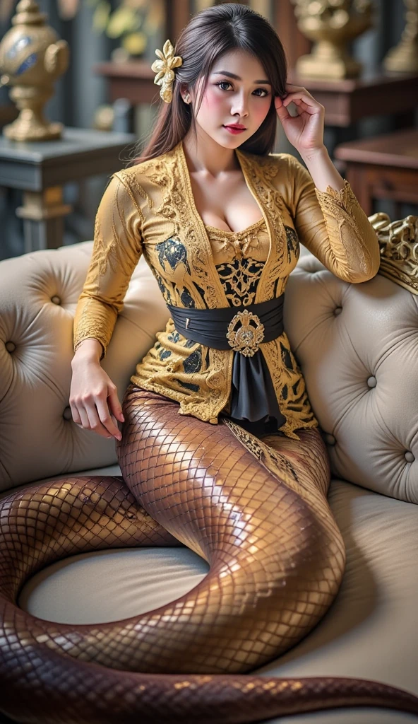 (((masterpiece))), (((hyper quality 62k))), (((ultra textured skin))), (intricate details highlighted), punk girl, smiling and aggressive expression, braided hair, rear view, from below, (((hyperrealistic 32k))), sitting at desk, (navel-baring, low-cut top), (((translucent plastic pants))), strong jaw, beautiful face, shoes, full body view, ( textured pants)