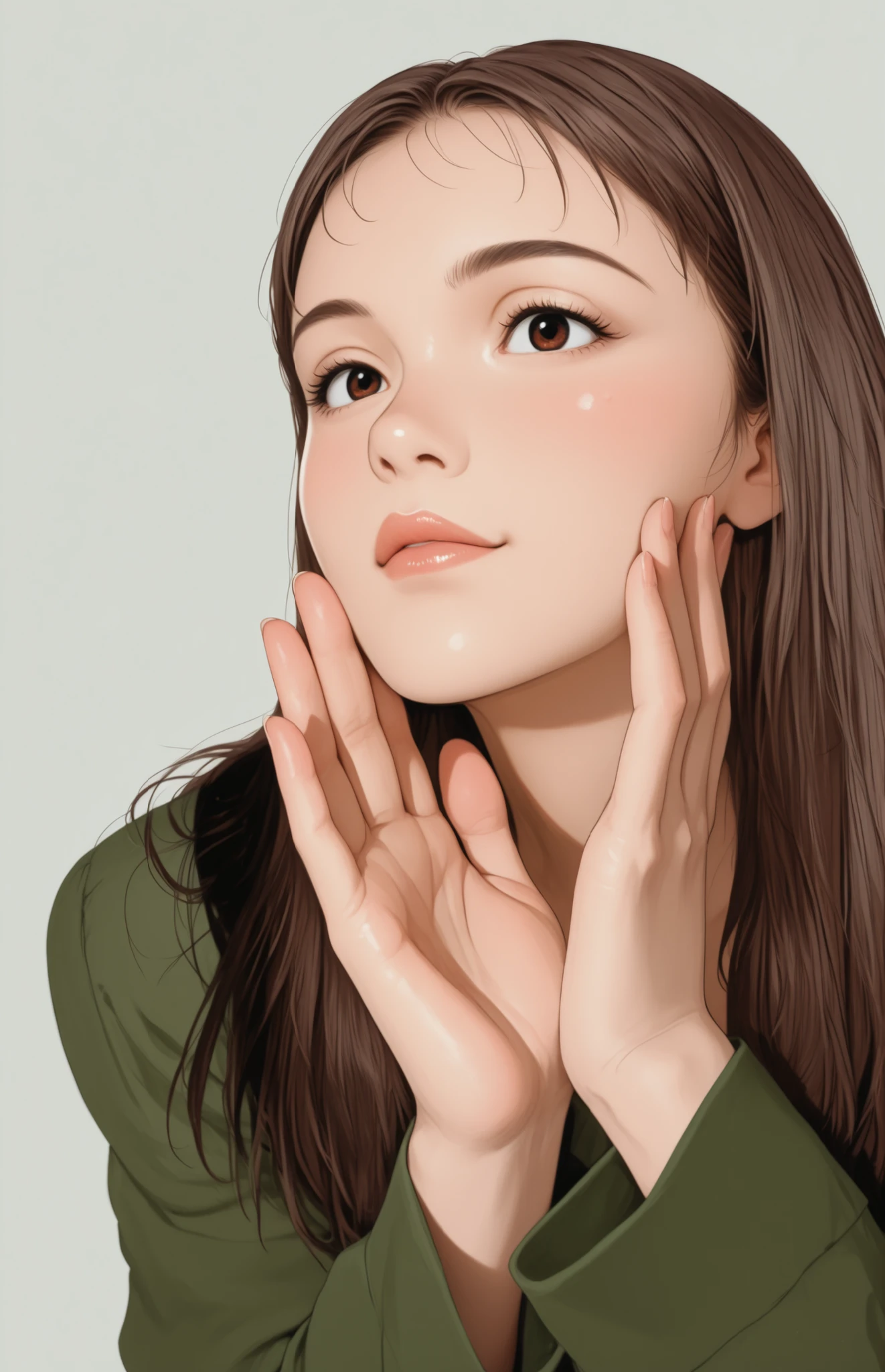 Change the image to cartoon ghibli style