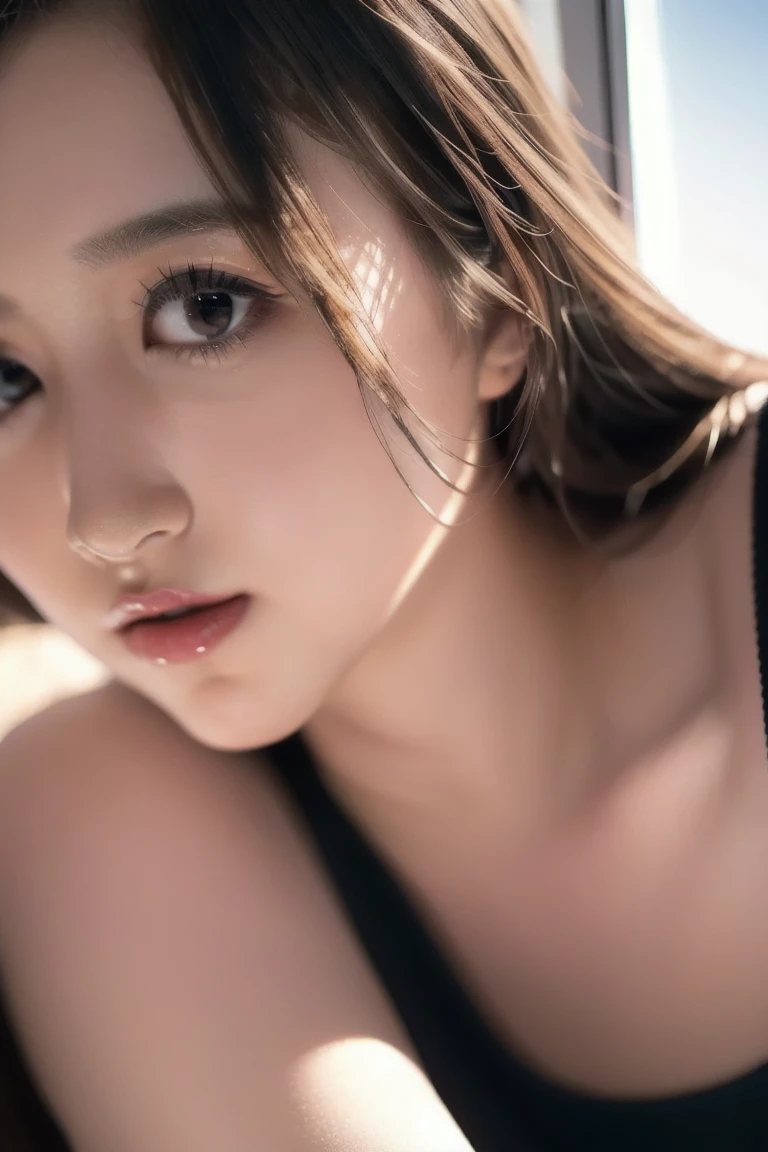 (8k, RAW photo, best quality, masterpiece:1.2), (realistic, photo-realistic:1.37),1girl,soloe,earrings, jewelry, looking_at_viewer, midriff,milft<lora:Makima:0.6> <lora:tokugirlReika_v10beta:0.4> <lora:Tifa_meenow:0.2>