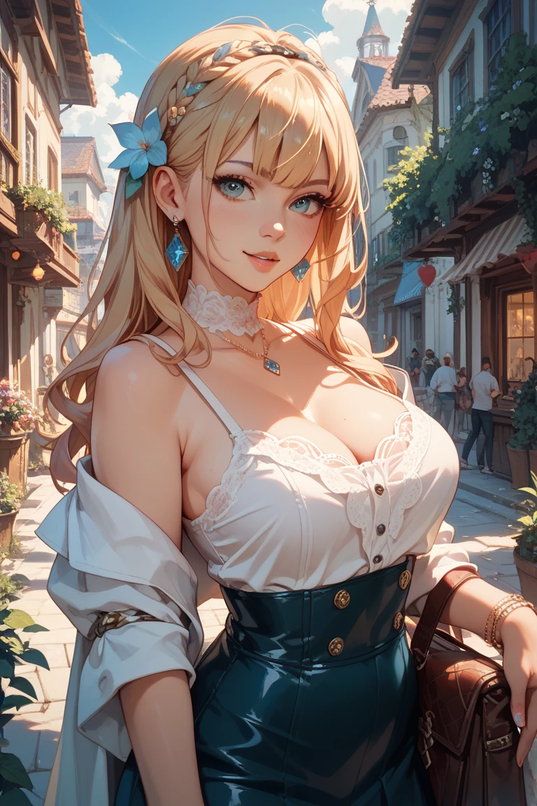 best quality,4k,8k,highres,masterpiece:1.2),ultra-detailed, extremely detailed eyes, extremely detailed body, (large masterpiece digital art), (detailed manga illustration), (detailed line art), ((perfect anatomy)), (intricate details:1.3), (ultra-detailed:1.3), (illustration:1.3), (sharp focus:1.3), (natural lighting:1.05), (vivid colors:1.3), (masterpiece), (best quality:1.4), (perfect anatomy:1.4), high quality, expressive eyes, full body, detailed face, beautiful face, perfect face, assassin, 1 girl, muscular, tall girl, large breasts, long hair, light brown hair, straight hair, low ponytail, detailed hair, ((casual clothes)), grey t-shirt, ((vest)), open vest, (black pants), pale skin, aquamarine eyes, splash art, curvy, black combat boots, cinematic lighting, dramatic atmosphere, Atey Ghailan, Jeremy Mann, Greg Manchess, Antonio Moro, trend in ArtStation, trend in CGSociety, Intricate, High Detail, Sharp focus, dramatic and photorealistic painting art by Midjourney and Greg Rutkowski, Jeff Bridges, ((cartoon style)), Marvel Cinematic Universe style, (((Night sky in the background))),