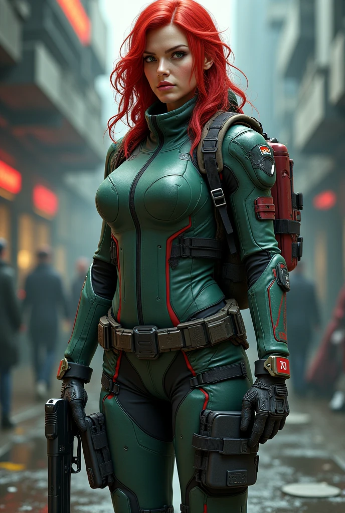 (Masterpiece:1.2, Highest quality),(Very detailed),8 k,Wall paper,1 female,Grown woman,4,Sentai heroine colored, muscular,((Light green on dark red metal band suit)),(((better))),(Aurora Rainbow Background),Random hairstyle,Random mode,(((beautiful female hands,Detailed drawing of the hand))),Cyber Bank,((Beautiful trading cards,Framed in gold)), ((Camel toe)),