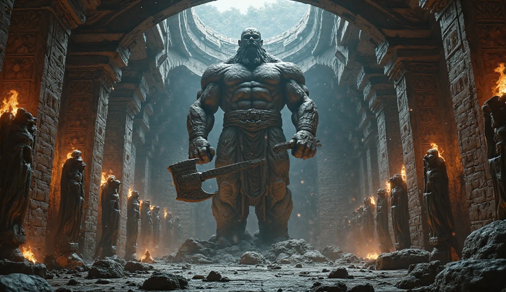 strong game character