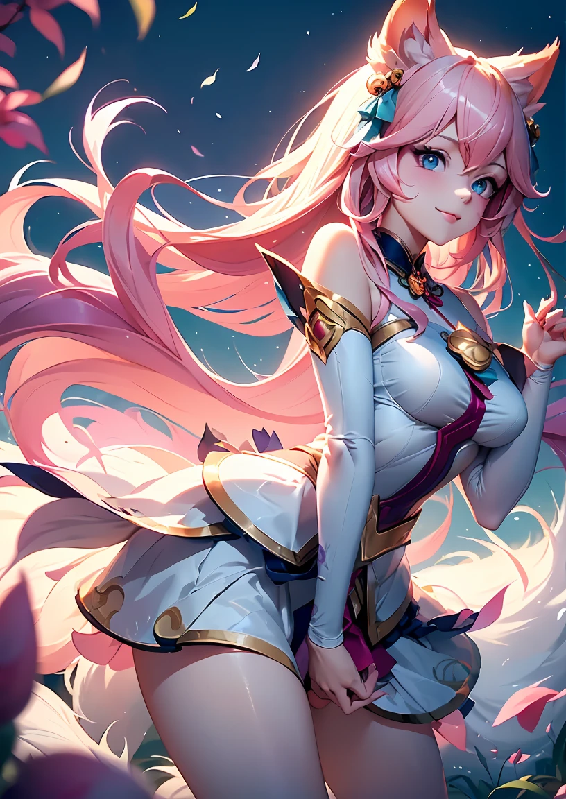 (Magical Girl)), ((Gorgeous Starry Background)), ((Ultra Detailed)), ((Best Illustration)), ((Movie Lighting)), Dynamic Angle, Floating, Fine, (Flash: 1.2), (Shine: 1.2), (Shine: 1.2), Classic, (Drawing: 1.1), (Sketch: 1.1), (Best Quality), (Illustration: 1.2), (Anime Style), (Solo), Beautiful Detailed Face, (Cute Face: 1.3), (Big Eyes)), Colored hair, (long hair: 1.2), (flowing hair: 1.2), (magical girl costume), detail, (sparkling wand: 1.3), (magic effect: 1.3), (flowing dress: 1.2), (cute boots: 1.1), (transparent fabric: 1.1), (flickering: 1.2), (glow: 1.2), (sparkle: 1.2), (sparkle: 1.2), (sparkle: 1.2), (shimmer: 1.2)