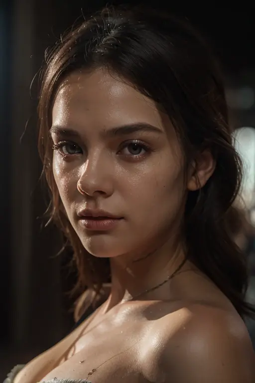 1girl,((hyperrealistic detailed)), portlate, globalillumination, Shadow, octan render, 8k, ultrasharp,metal,Convoluted