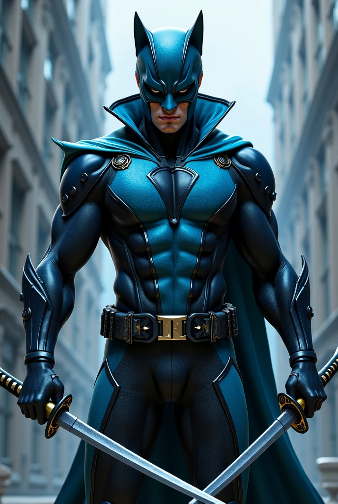 Portrait of Nightwing shirtless