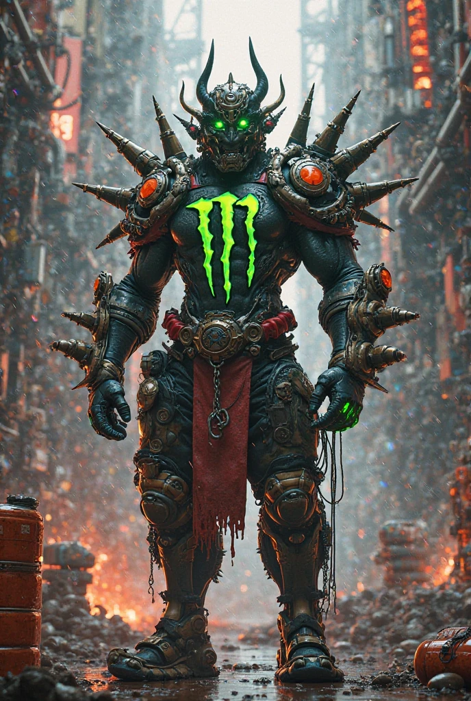 Personnage avec des tubes verts autour de luis qui l'alimente une avec un tageur sur luis avec du est des rayures rouges déçu ce tageur des yeux noirc du vert agenda luisant un masque de respiration qui couvre sa bouche des cheveux tentacules noir quiverse sa casquette noir avec larque ou il y a ecris monster énergie des basket noir avec des ras de montif jaune clair vif sur c'est deux baskets un pantalon avec des trace de peinture vert bleu esur sont pantalon avec du jaune un pull avec noir avec du rouge du bleu c est du vert clair poupre décu une bague gris avec des pique d'acier avec de la peinture agenda rouge est bleu sgue qui est sur sont bras droit avec aussi sur c'est bague des corne d'acier gris des griffes funeste faite de métal sur c'est main qui sont noir avec une substance de l'énergie lui qui coule est qui dégradé des gris qu'il sont sur c'est main est un côté de combattant dangereux