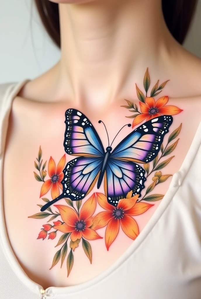 Surreal), (Lighting), (A high resolution), (8K), (1 plump girl:1.3),neonlight,The content is very detailed,(Clear facial features:1.1),(Colorful:1.1)(blooming flower:1.3),highest details,(tangled:1.2), Full body lesbian, (Beautiful butterfly tattoo:1.3), (Skin glows), (Lots of colors:1.4), ,(ear nipple ring), (merit:1.5) (Japanese high school girl), spread their legs, Butterfly tattoo, spread their legs, Close-up butterfly tattoo on lower body, Glowing skin, Slim, Elastic medium breasts, Round, Plump and elastic,sexual buttocks, purity, shyexpression, moaning, enjoying,looking at viewert, (not wearing bra)