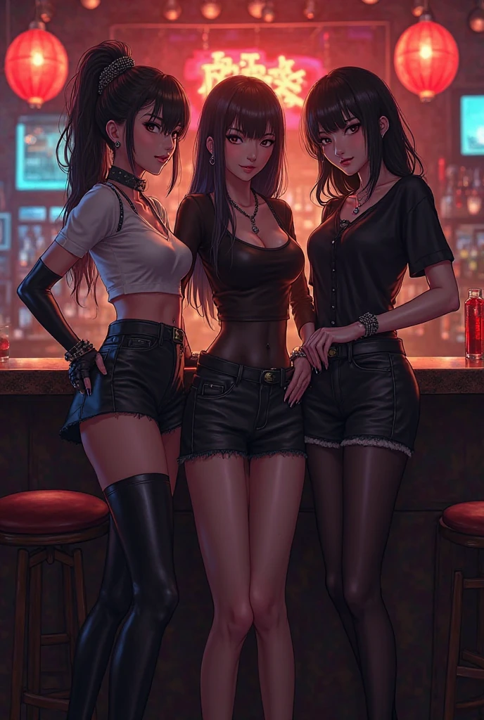 best qyality, perky tits, 8k, stocking suspenders, (one woman), medium breasts, jazz bar, (red dress:1.2) (black dress:1.4), bob hairstyle, choker around the neck, starry eyes, noir style, professional, (ginger hair:1.3) (purple hair:1.1) full height, girl sitting at the club counter, dim light indoors