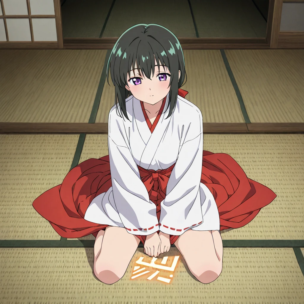 score 9, score 8 up, score 7 up, rating questionable,
detailed background,
<lora:mokuren.pony:1>,
mokuren, alt, 
wide hips, shiny skin, 
light blush, smile, 
kimono,  kneeling, seiza,