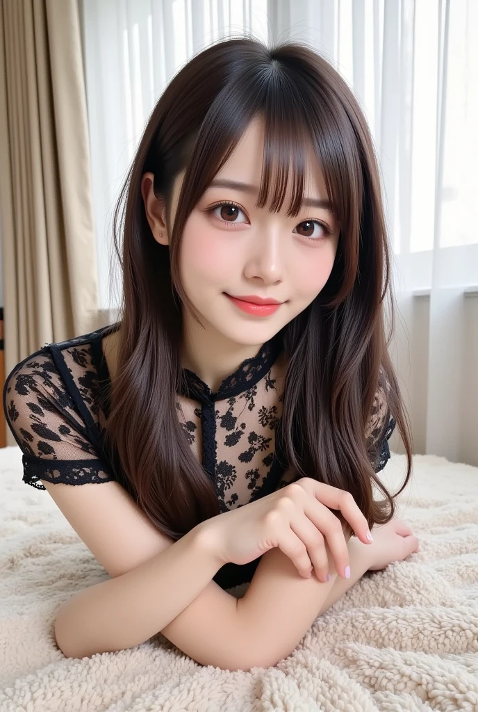 ((nude))(masterpiece:1.3),(Highest quality:1.4),Ultra-high resolution,(Detailed eyes),(Detailed facial features),(Detailed clothing features),High Dynamic Range,8k resolution, Focus Only, Air Van, Perfect fit for your skin, (Skin glows),(thin ),smile, Air Van, Brown Hair, Brown eyes, naked,In the bedroom、to be born photograph,Realistic,Beautiful woman、Jun、Japanese、Squat、Spread your legs、sexy、straight,sexystop temporarily,Looking at the audience,break, Year_Classic_Jun_gatchaman_My wife,www.My wife.and, Long Hair,Beautiful Face、Real Face、I can see your face、SHIELDThere is no、Realistic,Beautiful woman、Jun、straight,stop temporarily,Looking at the audience
