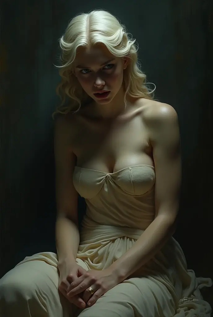 (1girl:1.2), masterpiece, best quality, best detail, best proportion, best anatomy, best face, blush, best shaped breasts, very big breasts, (pale skin), (platinum blonde short hair) ((12 year old caucasian lowteen):1.3), half body shot, view from side, (prosthetic girl), ((prosthetic limbs):1.4), ((prosthetic girl):1.0), (nsfw:1.1) , (full nude:1.5), cameltoe, loose a competition, sadly, tears, blush, trackfield(background),
