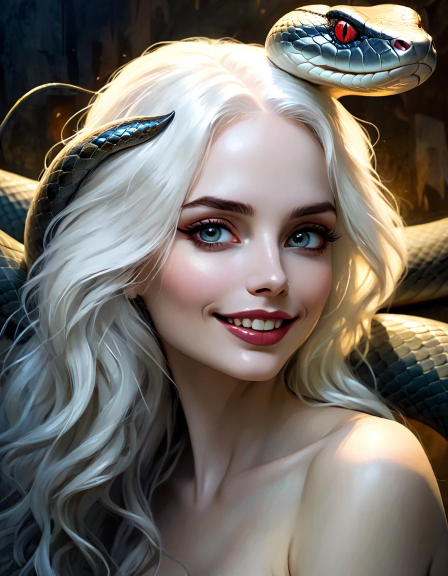 score_9, score_8_up, score_7_up, score_6_up, score_5_up, score_4_up, 1girl, emma_watson, solo, extreme detail, Masterpiece, Best Quality, beautiful, high res image, rating_explicit,evil smile,demon horns, succubus,Expression biting lower lip, red skin, wearing light lace pajamas, leaning forward, (seductive:1.1), night, moonlight, animetoreal