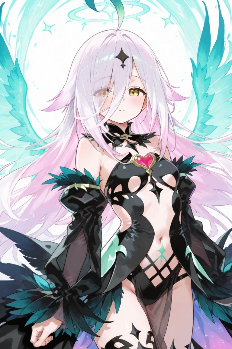 Best quality, Jibril, orgasm, drooling