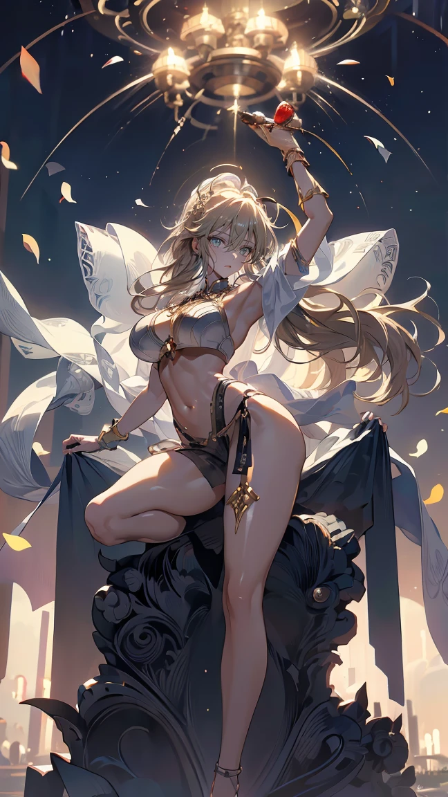 ((highest quality)),(ultra high resolution),(Super detailed),(detailed description),((best CG)),(best work of art),super precision art, great drawing art,(Art with precise details:1.5), (1 woman:1.5), beautiful and well-shaped face:1.5,(Beautiful skin with precise and detailed depiction:1.6),(Very precisely depicted French Maid outfit),provocative angle:1.6,gorgeous, masterpiece, best quality, high-resolution, finely detailed, extremely detailed and beautiful, distinct-image, 1 girl, solo, White French Maid Uniform, beautiful young teenage girl, 13 years old, pearly white skin, Blonde braided ponytail hair, adorable and cute facial features, golden-brown colored eyes, Black sheer stockings plump thick lips, tiny breasts, slender and slim toned body type, tall height(180cm), small narrow waist, wide curvy hips, plump large round ass, full body picture, cat-ears, cat tail