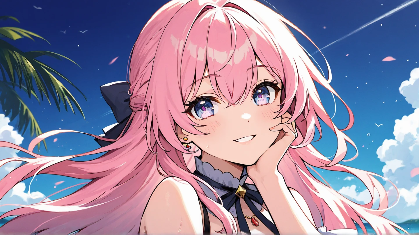 (Best quality,4K,8K,A high resolution,Masterpiece:1.2),Ultra-detailed,Realistic,Photorealistic:1.37,Anime style,jewelry eyes, Blush, Fake smile, Seductive smile, a portrait of girl, cute female child, cute  face, Azure archive style,Shining eyes, ( Beautiful and detailed facial depiction), school uniform, In the street, Pastel,,Attractive and visually appealing,Enchanting atmosphere,Pop Culture Reference SFW, (Masterpiece:1,2), Best quality, Masterpiece, A high resolution, Original, extremelydetailedwallpaper, Perfect lighting,(Extremely detailed CG:1.2),