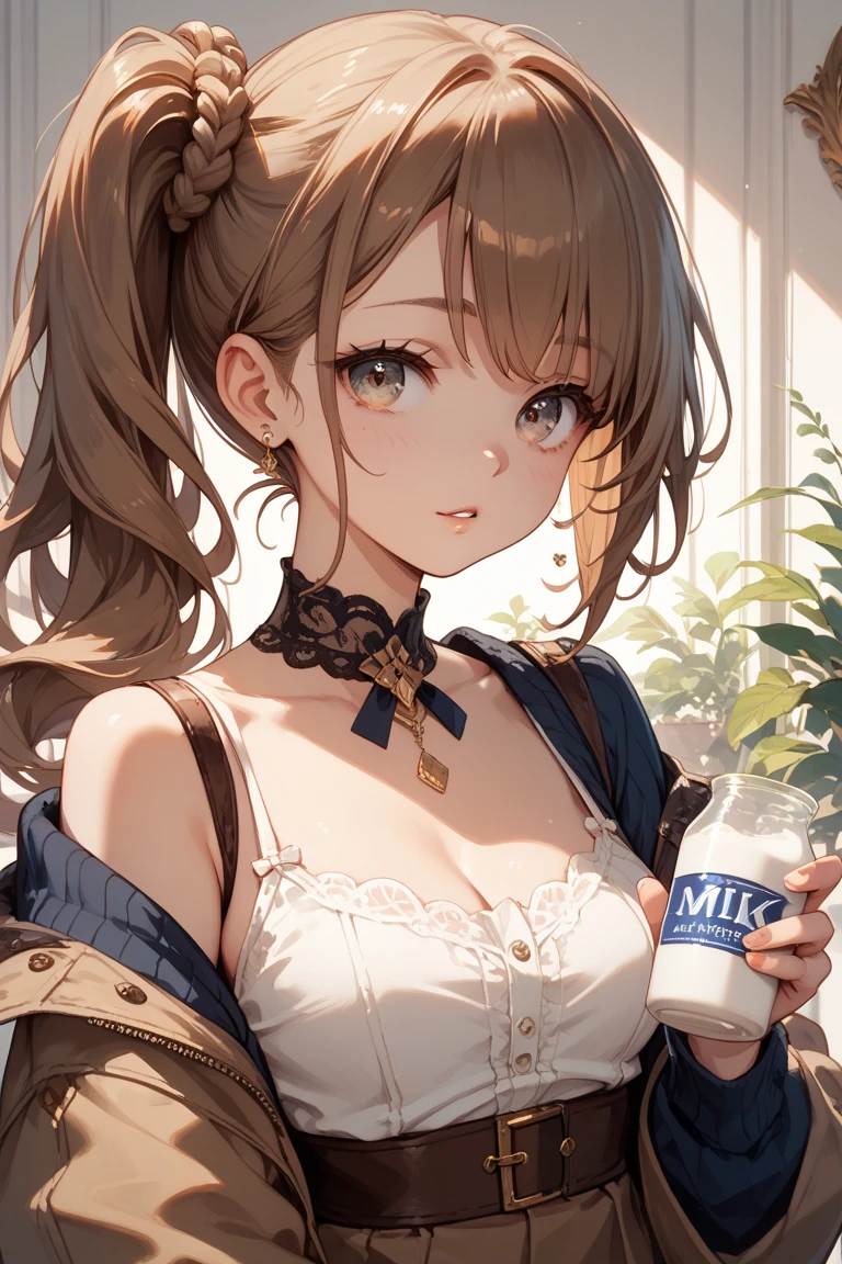 Latte art to make boobs