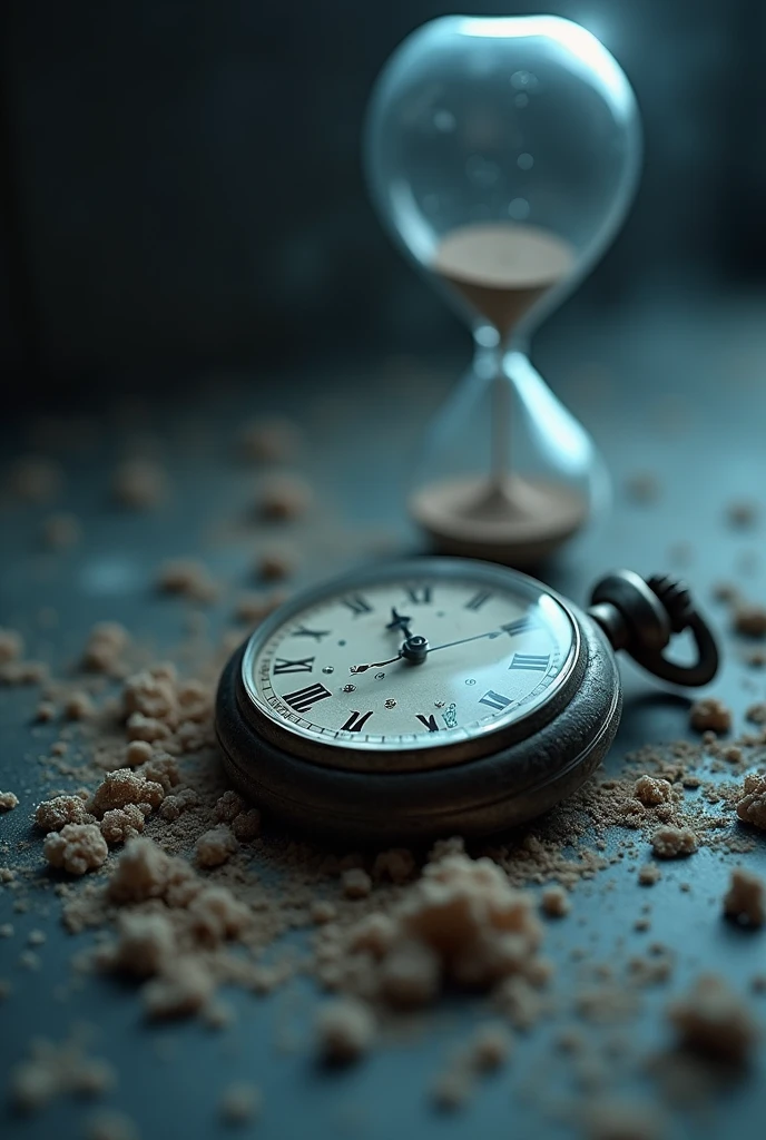 "A realistic open grave in a Muslim cemetery at dusk, soft golden light from the sky, green funeral shroud partially visible inside. Dark color palette (black, deep white), cinematic atmosphere. No faces or human figures. --v 6 --style raw"

